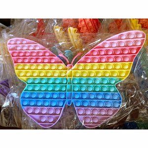 Large Pop It Fidget Toy-Butterfly , Christmas Gift -Brand new